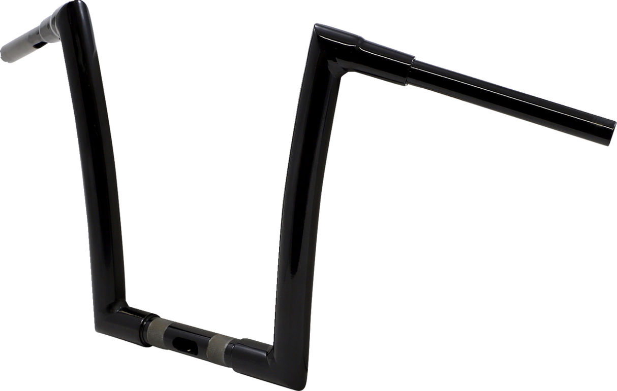 TODD'S CYCLE Handlebar - 1-1/2" Strip - Road Glide - 14" - Gloss Black 0601-5733