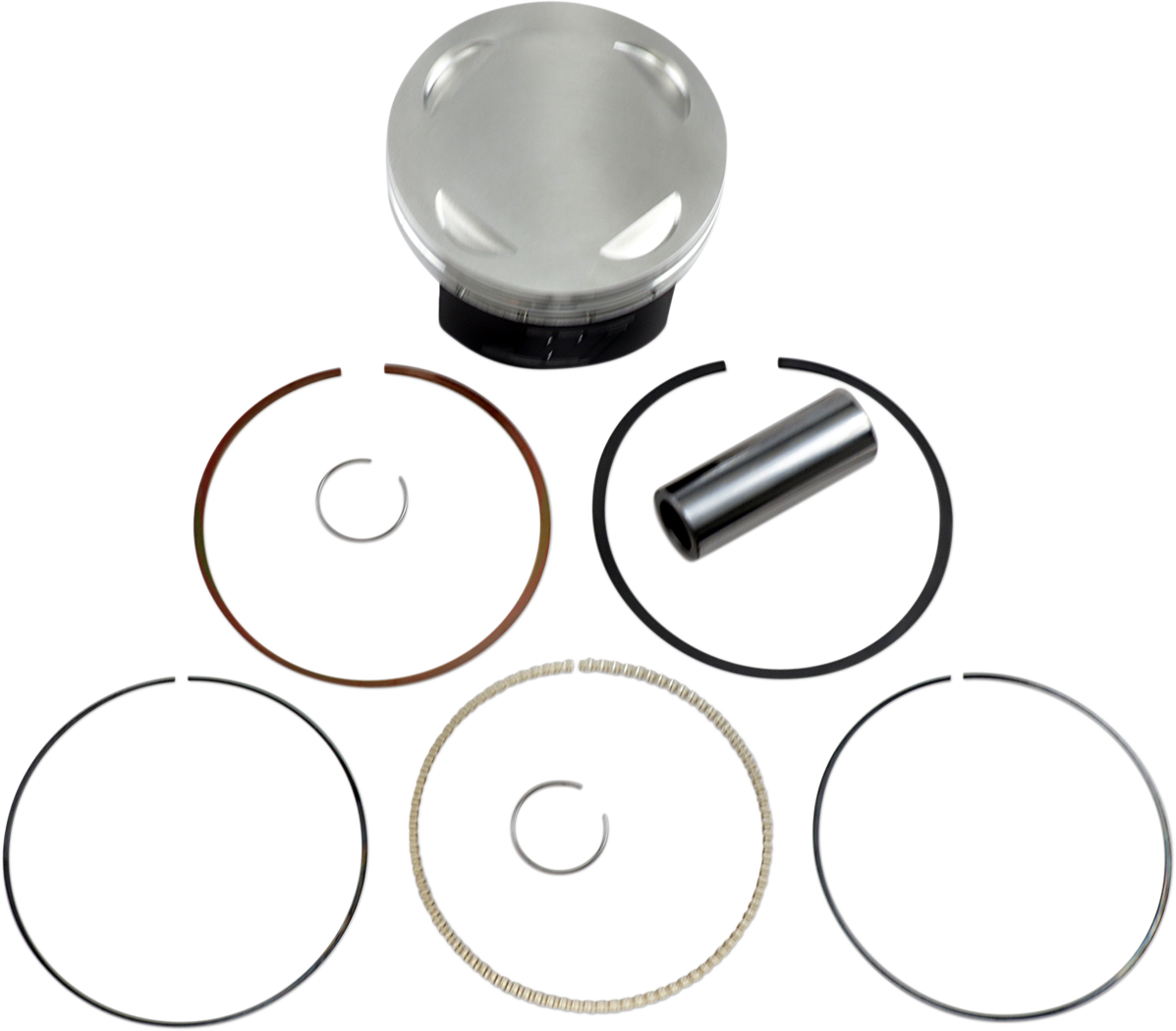 WISECO Piston Kit - +1.00 mm High-Performance 4989M10100