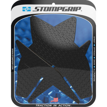 STOMPGRIP Traction Pad Tank Grips - Icon - Black - YZF-R1 55-14-0099B