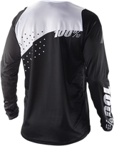 100% R-Core Long-Sleeve Jersey - Black/White - Medium 40005-00011