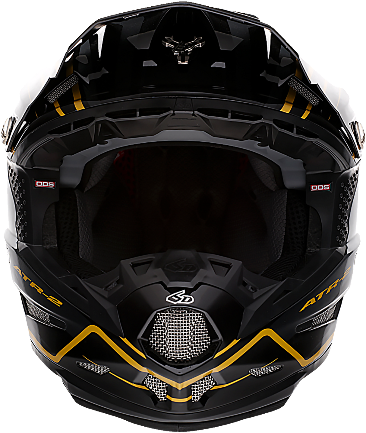 6D ATR-2 Helmet - Phase - Black/Gold - Medium 12-2806