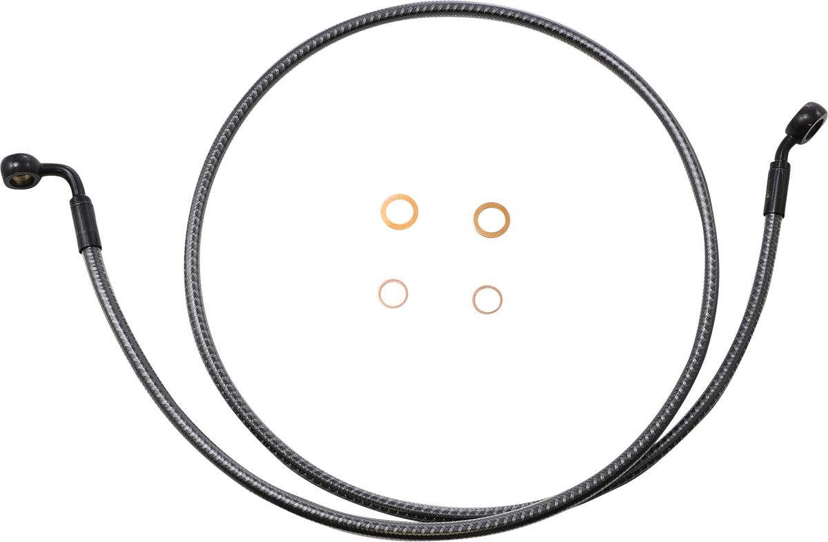 MAGNUM Brake Line - Front - 35/90 - 50" - KARBONFIBR 76150SW