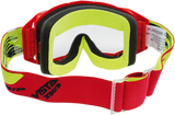 PRO GRIP 3303 Vista Goggles - Red - Clear PZ3303RO