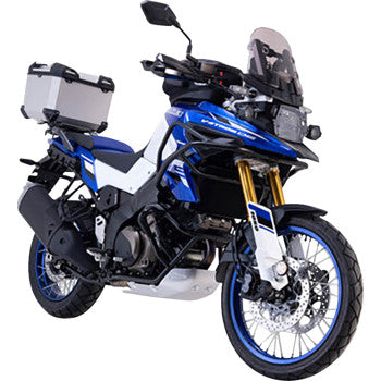 SW-MOTECH TRAX ADV Top Case System - Silver - V-Strom 650/1000/1050 '14-'24 GPT.05.440.70002/S