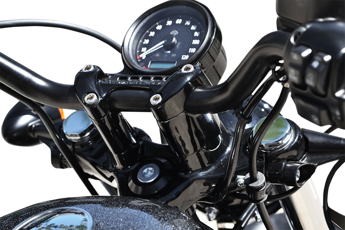 LA CHOPPERS Extension Risers - 2" - Forty Eight - Black LA-7433-02B