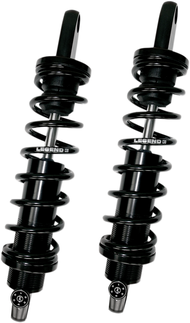 LEGEND SUSPENSION REVO-A Adjustable FXR Coil Suspension - Gloss Black - Standard - 14" 1310-1108