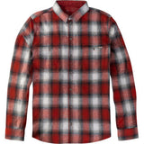 American Biker American Biker Mr Piston Flannel Shirt - Red - Small ABBPISTON27ST61RDSR