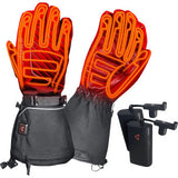 GERBING HEATED CLOTHING Women's 7 V Atlas Ultra-Flex Battery Heated Gloves - Black - XS GER-AFGV-7V-W-XS