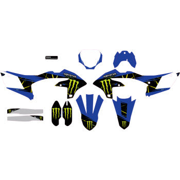 D'COR VISUALS Graphic Kit - Monster Energy - Slash YZ 250/ 450F 2023-2024  20-50-135