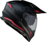 Z1R Range Helmet - Uptake - Black/Red - 2XL 0140-0018