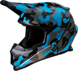 Z1R Rise Helmet - Camo - Blue - XS 0110-6085