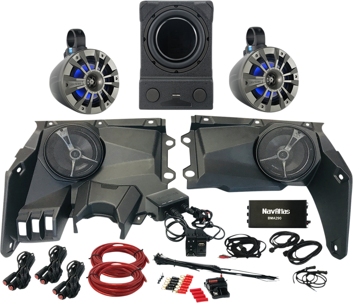 NAVATLAS Audio Kit - Zone 4 - X3 X36ZONE4