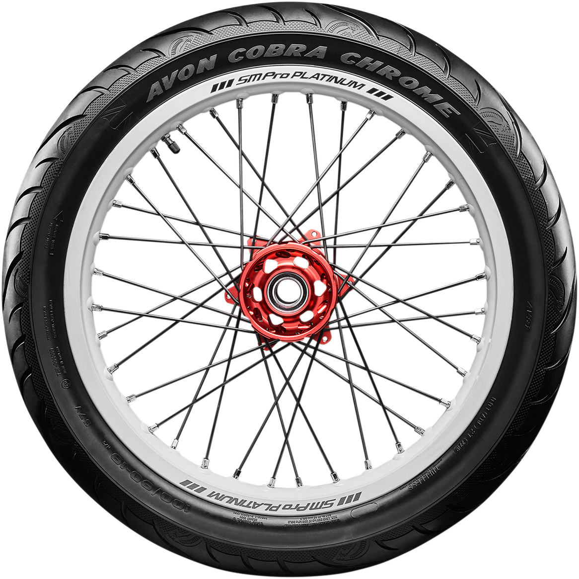 AVON Tire - Cobra Chrome AV91 - Front - 130/70R18 - 63V - Trike 638231