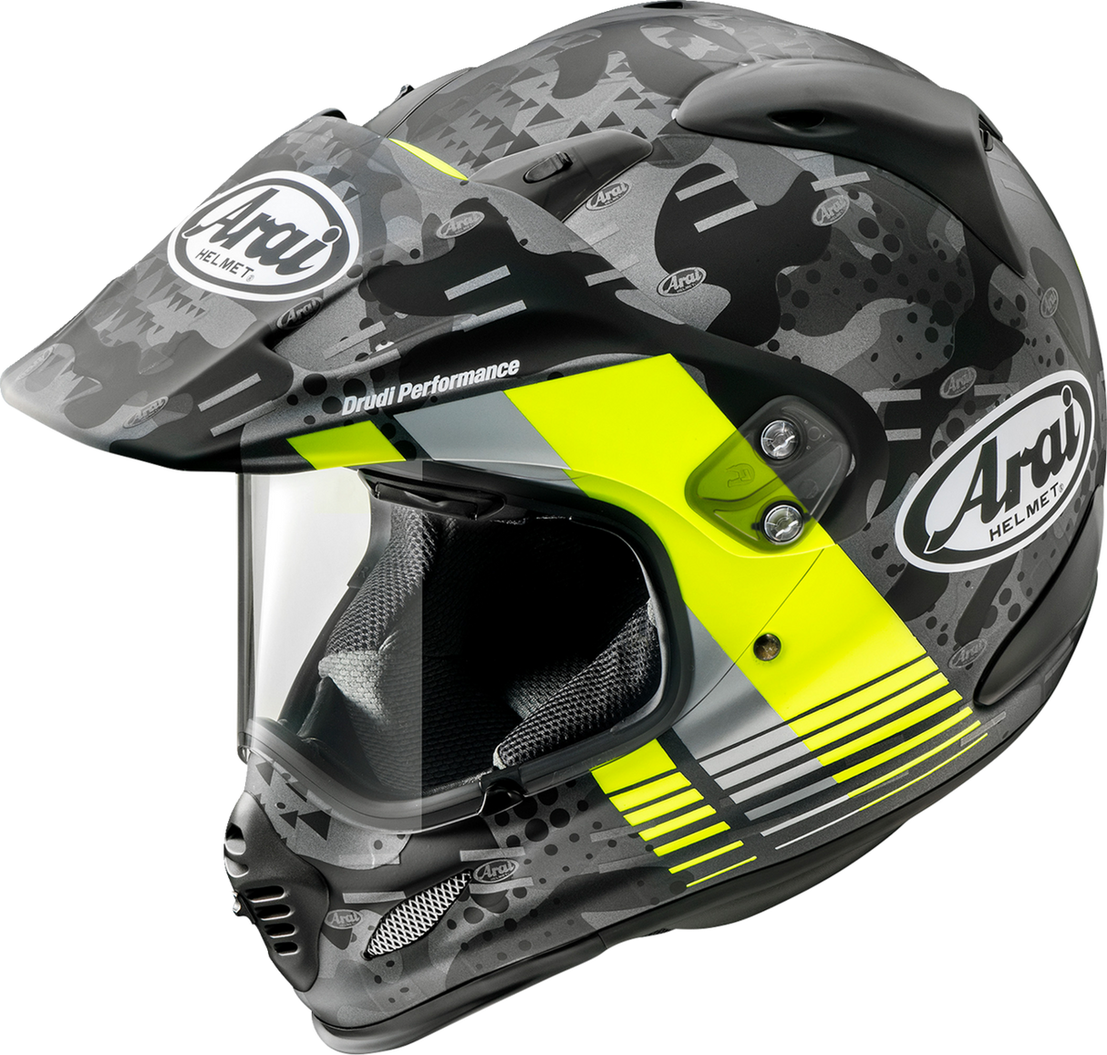 ARAI XD-4 Helmet - Cover - Fluorescent Yellow Frost - Medium 0140-0181