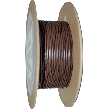 NAMZ 100' Wire Spool - 20 Gauge - Brown/Black NWR-10-100-20
