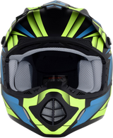 AFX FX-17 Helmet - Force - Matte Black/Green/Blue - 2XL 0110-5218