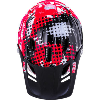 KALI Child Maya Helmet - Punk - Red 221925212