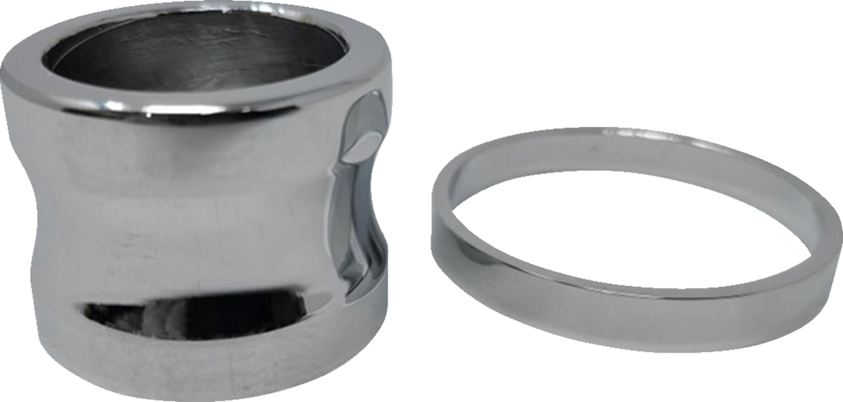 COVINGTONS Axle Spacer - Smooth - Chrome - ABS C0008-C