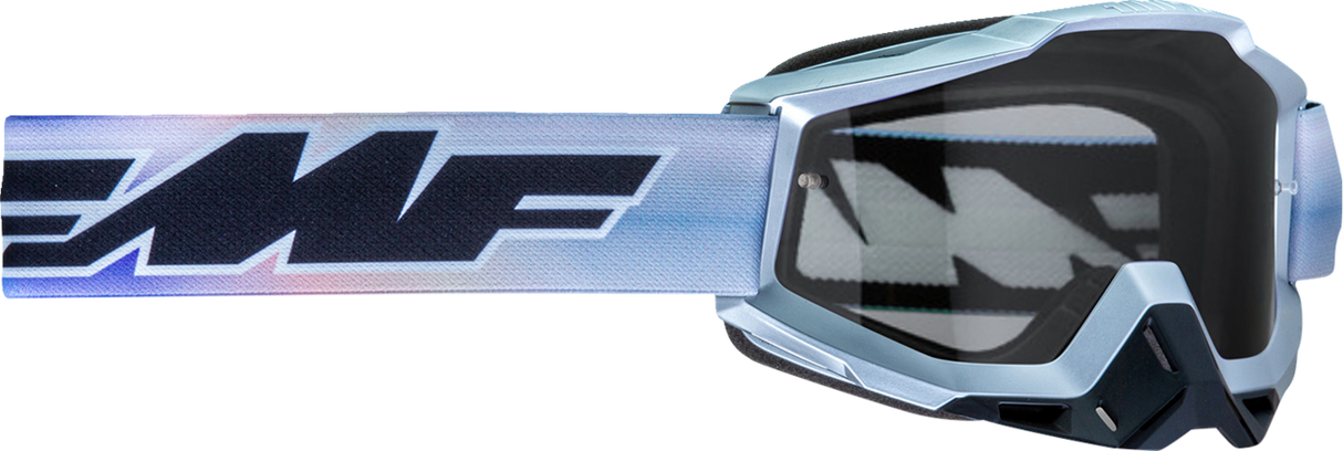 FMF PowerBomb Goggles - Afterburn - Blue/Purple/Gray - Clear F-50036-00012 2601-3306