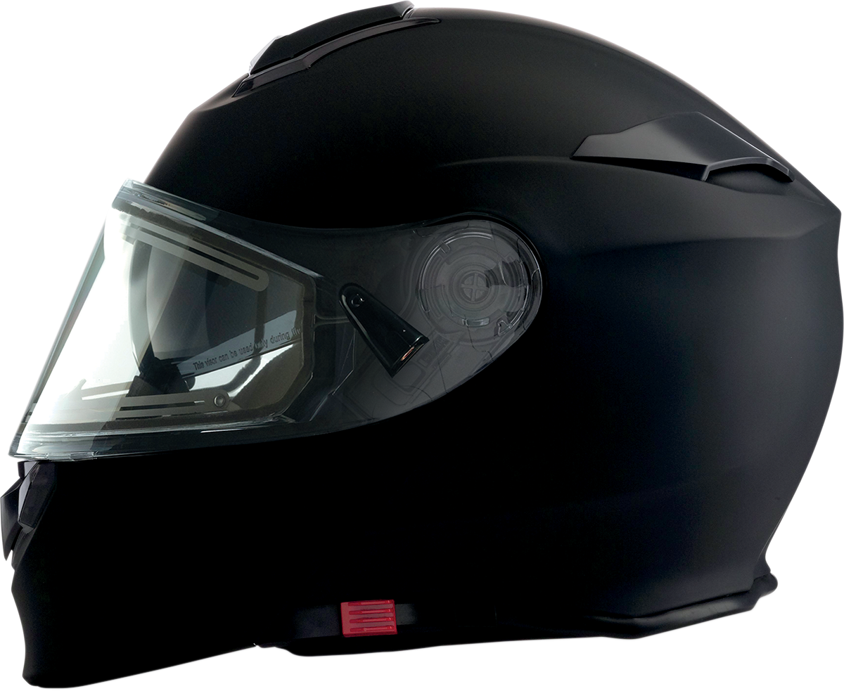 Z1R Solaris Modular Snow Helmet - Electric - Flat Black - 2XL 0120-0452