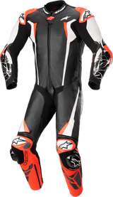 ALPINESTARS Racing Absolute v2 Leather Suit - Black/White/Red - US 48 / EU 58 3156323123158