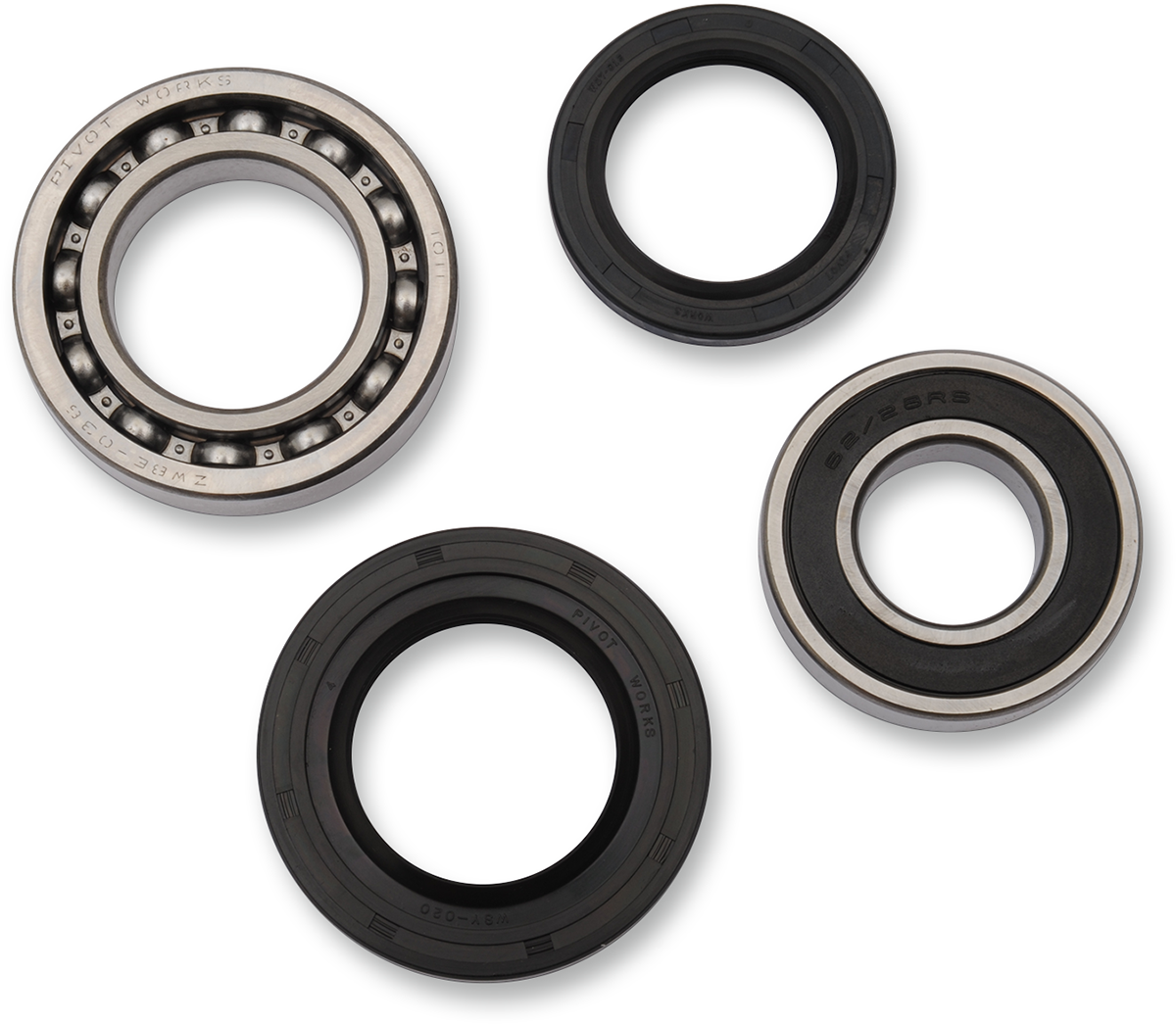 PIVOT WORKS Wheel Bearing Kit - Rear - Yamaha PWRWK-Y17-030