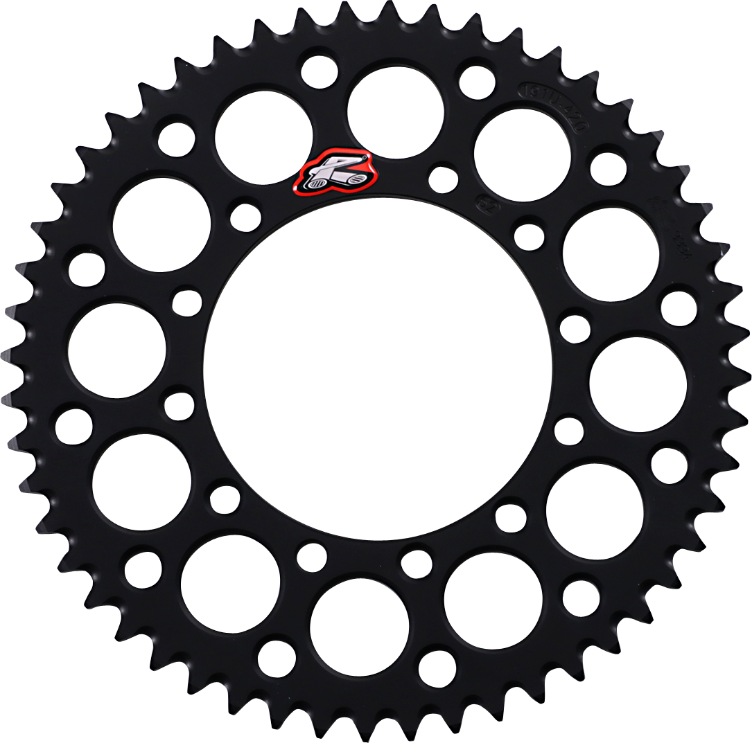 RENTHAL Sprocket - Kawasaki - Black - 52 Tooth 191U-420-52GEBK