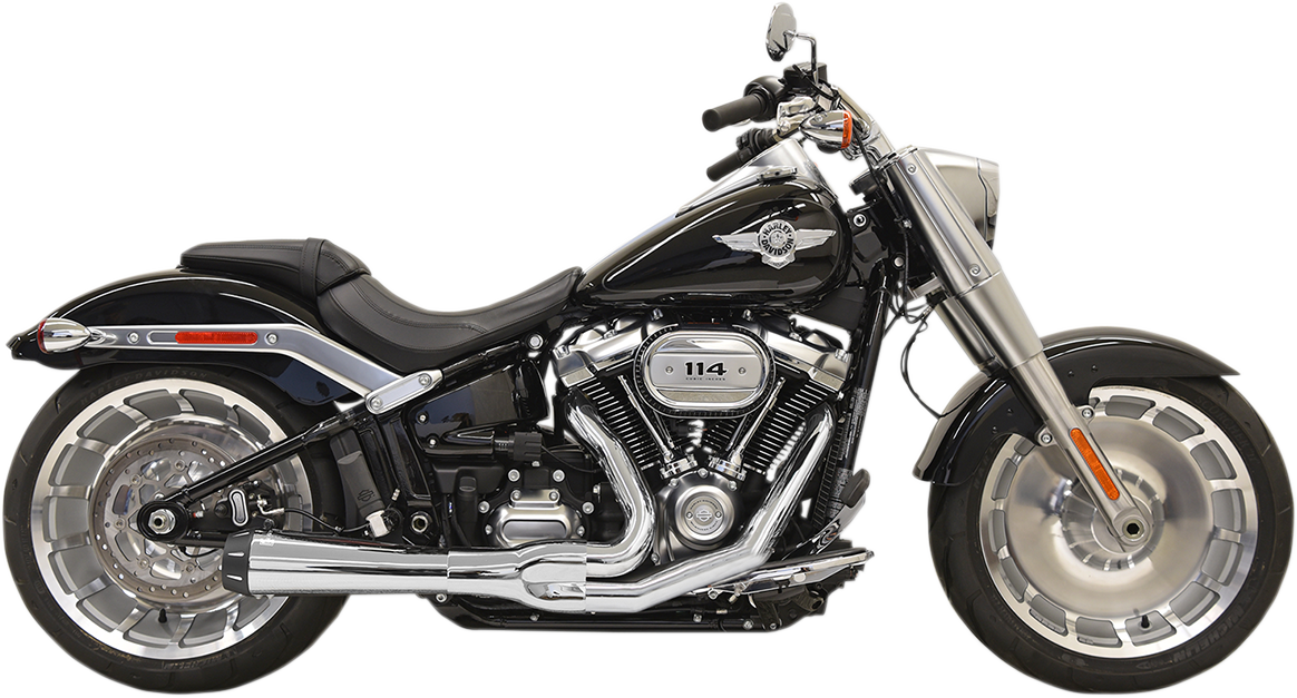 BASSANI XHAUST 2:1 Exhaust - Chrome 1S94R