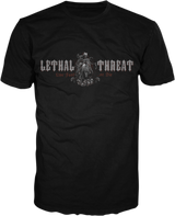 LETHAL THREAT Live Fast Reaper T-Shirt - Black - Large LT20855L