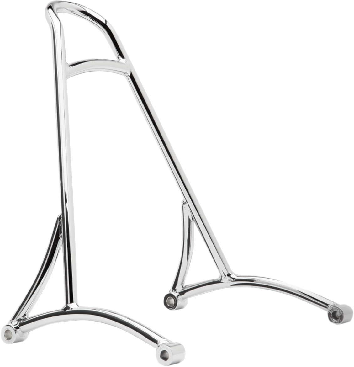 BURLY BRAND Sissy Bar - Short - Chrome - Touring B13-1500C