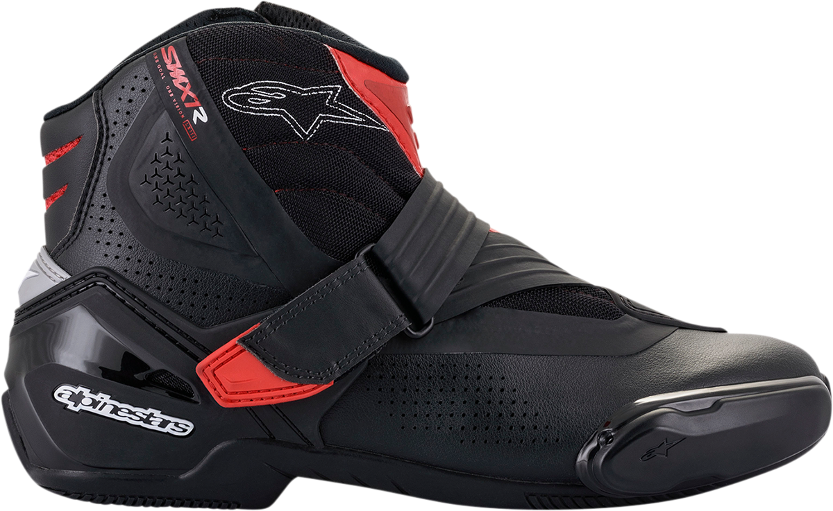 ALPINESTARS SMX1-R V2 Boots - Black/Red - US 5 / EU 38 2224021-13-38