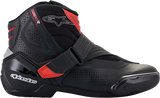 ALPINESTARS SMX1-R V2 Boots - Black/Red - US 6 / EU 39 2224021-13-39