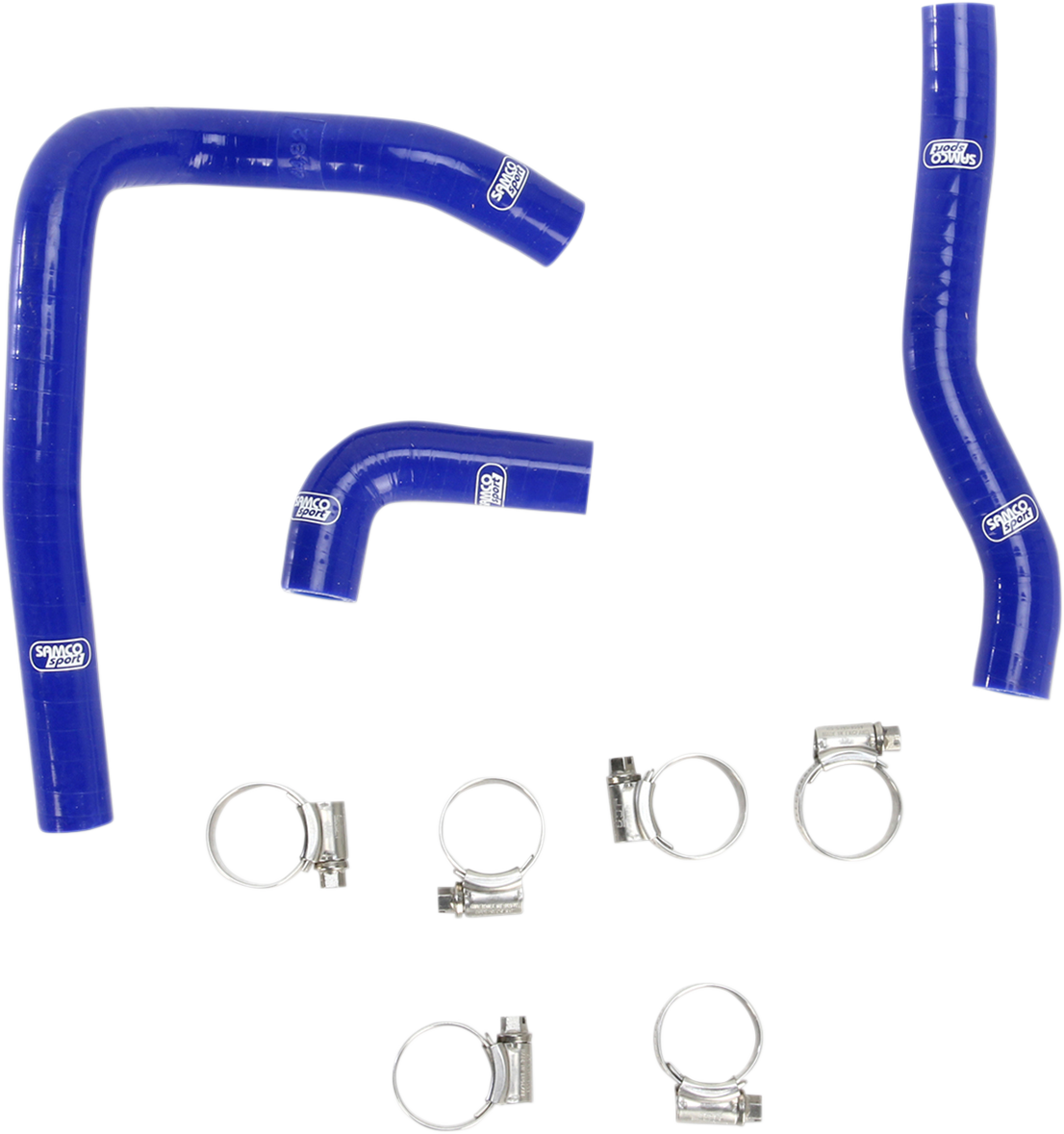 MOOSE RACING Race Fit Radiator Hose Kit - Blue - Suzuki MBU-SUZ-50-BL