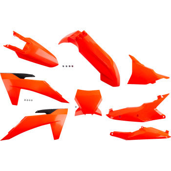 UFO Replacement Body Kit - Fluorescent Orange  KTM 125/250/300  SX / 250 /350/450 SX-F 2023 KTKIT529-FFLU