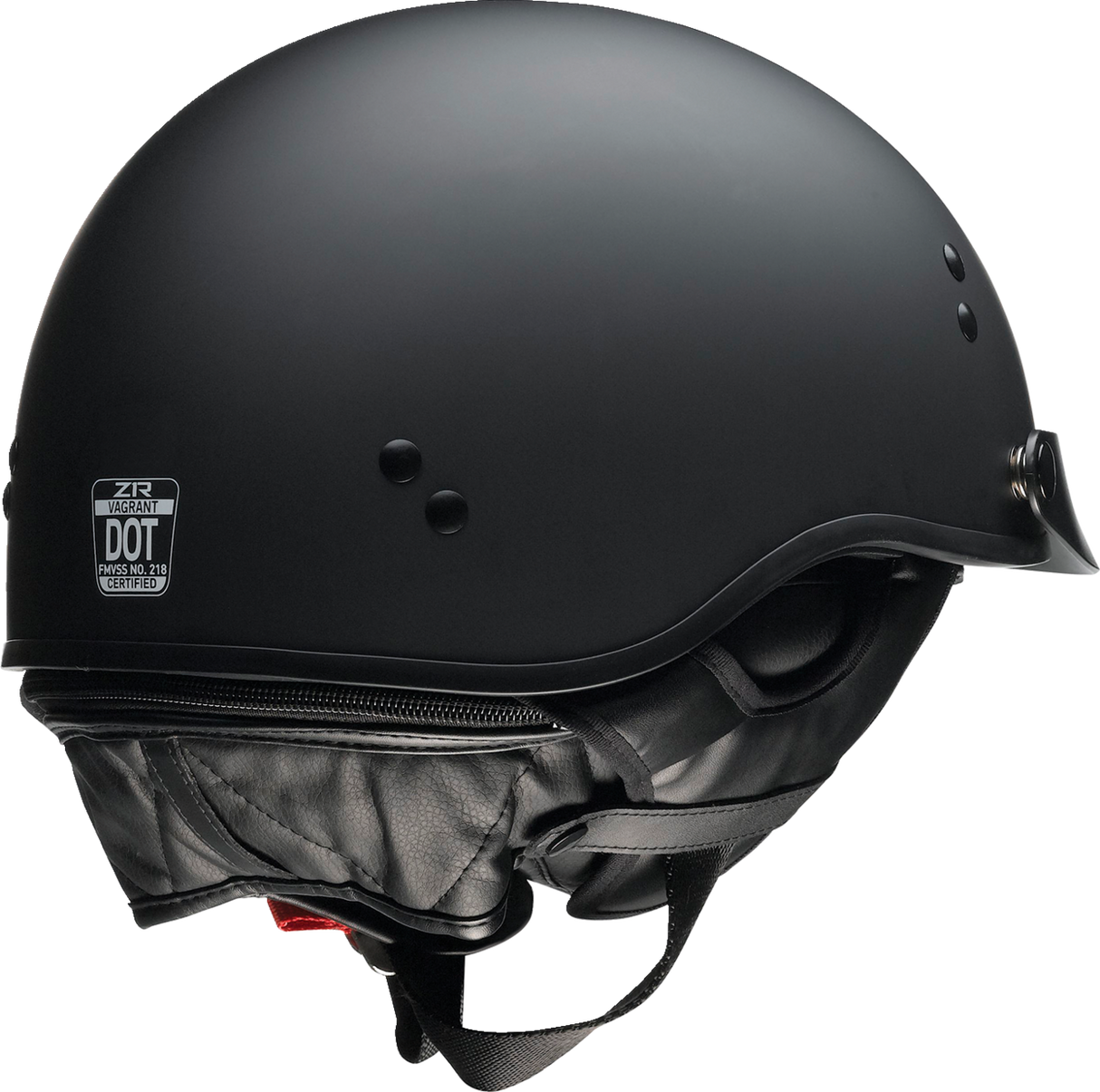 Z1R Vagrant NC Helmet - Flat Black - XS 0103-1372