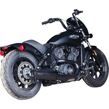 S&amp;S CYCLE 2-in-1 Grand National Auspuffanlage - Black Indian Scout 19-23 4111-266-R 