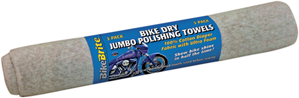 BIKE BRITE Bike Dry Polishing Towels MC99000