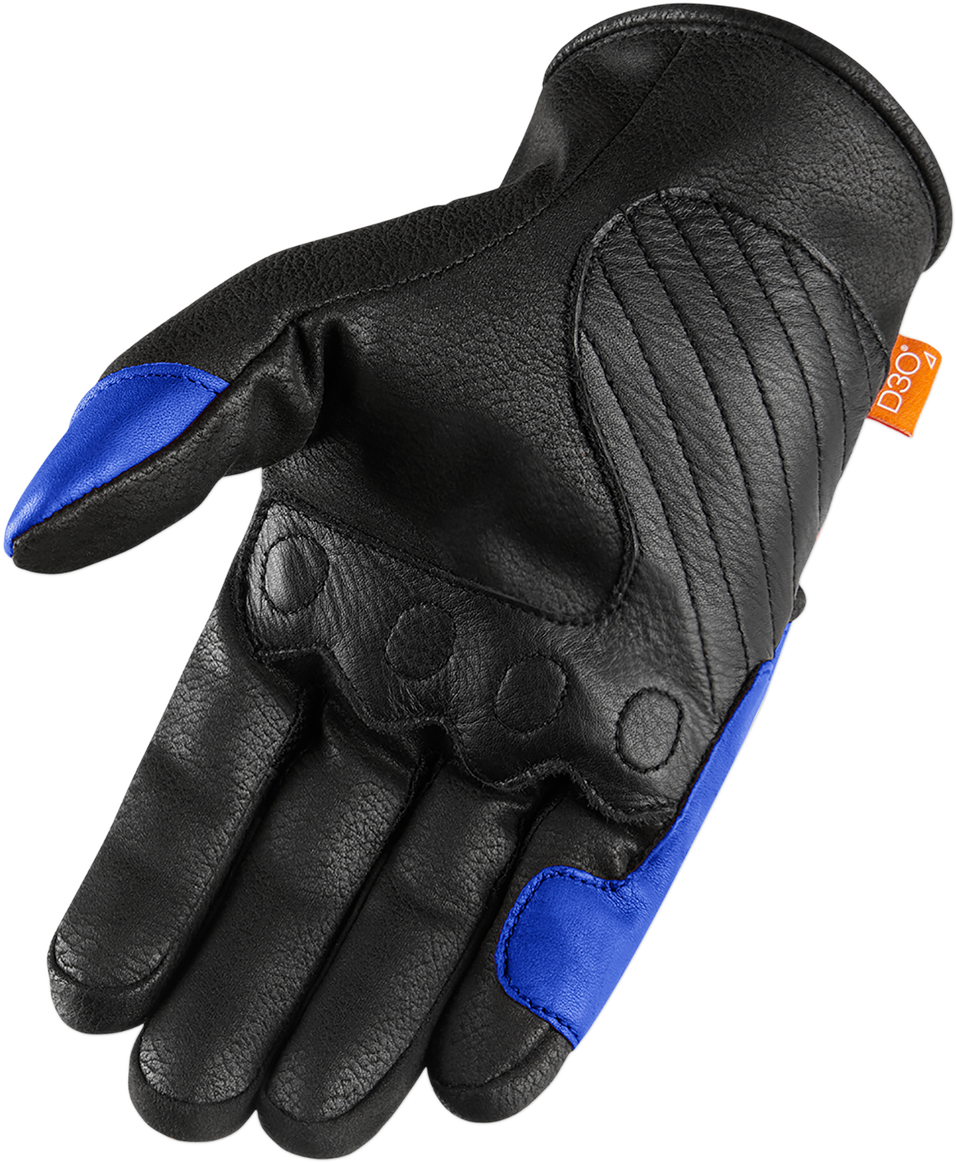 ICON Contra2™ Gloves - Blue - Small 3301-3701