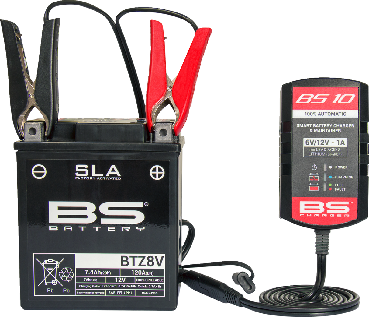 BS BATTERY Charger - BS10 - 6V/12V - 1A 700552