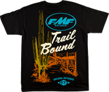 FMF Trailbound T-Shirt - Black - Small FA22118909BLKS 3030-22446