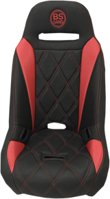 BS SAND Extreme Seat - Big Diamond - Black/Red EBURDBD20