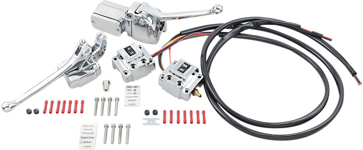 DRAG SPECIALTIES Handlebar Controls w/ Switch - '72 - '81 42375-LBX2