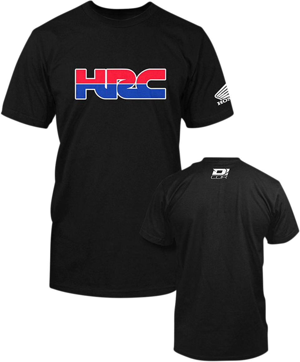 D'COR VISUALS Honda HRC T-Shirt - Black - XL 80-113-4