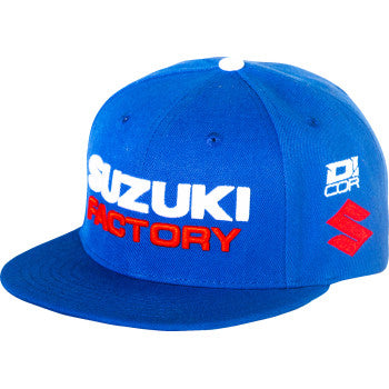 D'COR VISUALS Suzuki Factory Hat - Blue 70-150-1