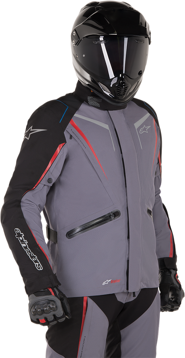 ALPINESTARS Yokohama Drystar® Jacket - Gray/Black/Red - 2XL 3206017-1018-2X