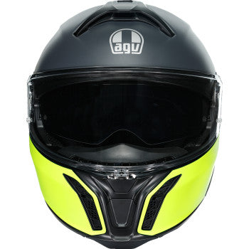 AGV Tourmodular Helmet - Balance - Black/Yellow Fluo/Gray - Small 211251F2OY00110