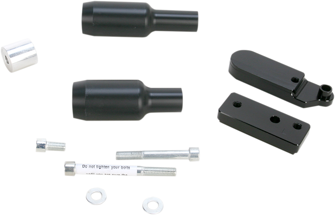 POWERSTANDS RACING Frame Sliders - Black - Kawasaki - Ninja EX650R 04-00922-02