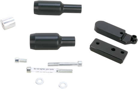 POWERSTANDS RACING Frame Sliders - Black - Kawasaki - Ninja EX650R 04-00922-02