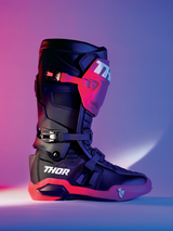 THOR Radial Boots - Red/Black - Size 9 3410-2246