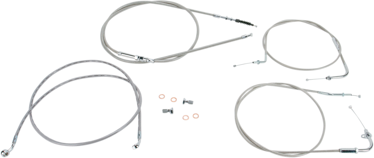 BARON Cable Line Kit - 15" - 17" - VN900 - Stainless Steel BA-8074KT-16